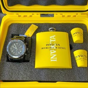 Invicta Aviator Chronograph Watch 34425 50mm Case